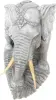 Artikelbild 6 des Artikels “Avan - Elefant mit Decke, Blick rechts, 63 cm L | Steinguss “
